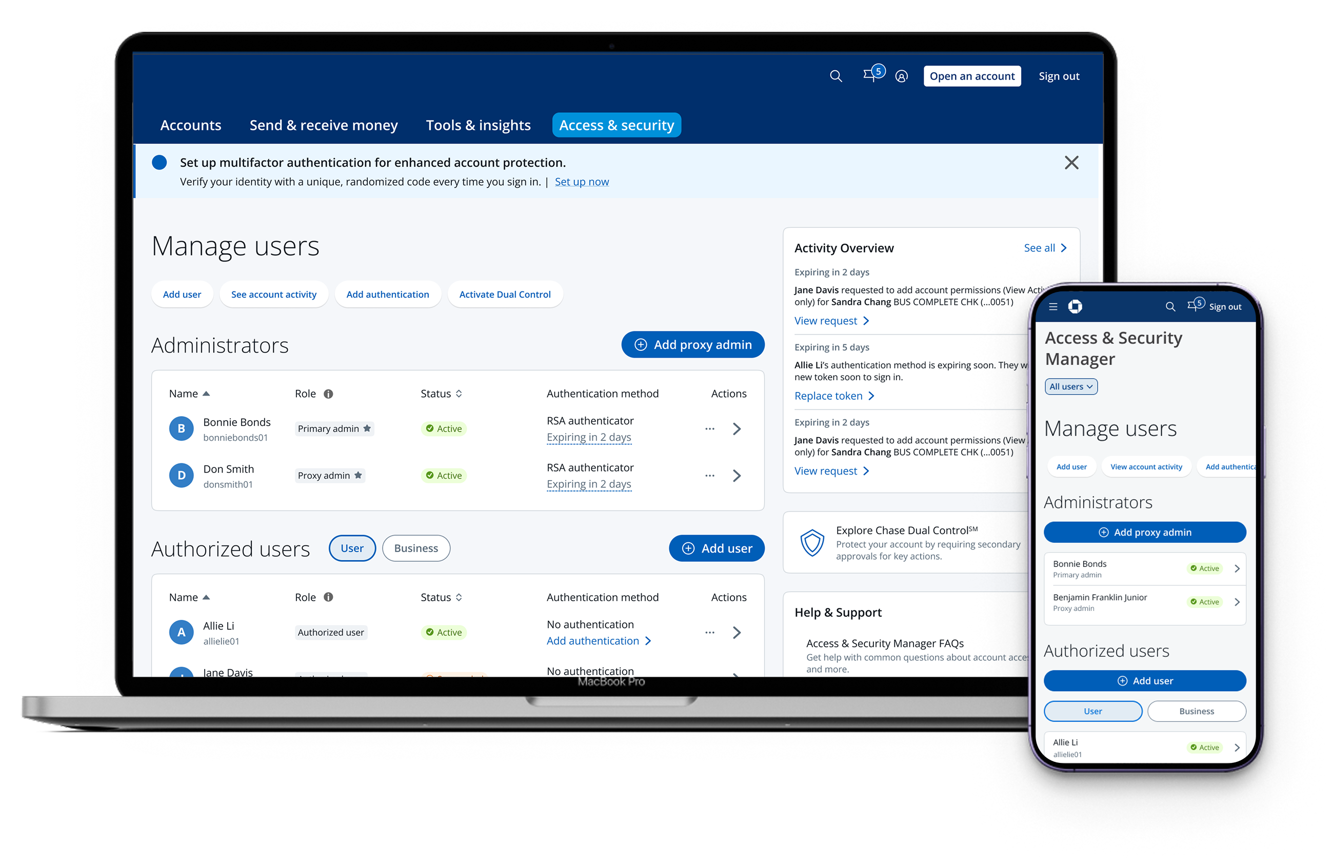 Final MVP design — the target ASM entitlements experience